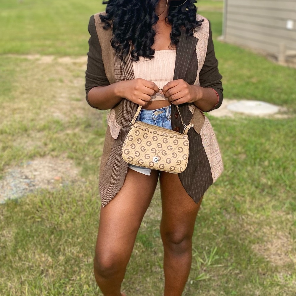 Express Plaid Blazer